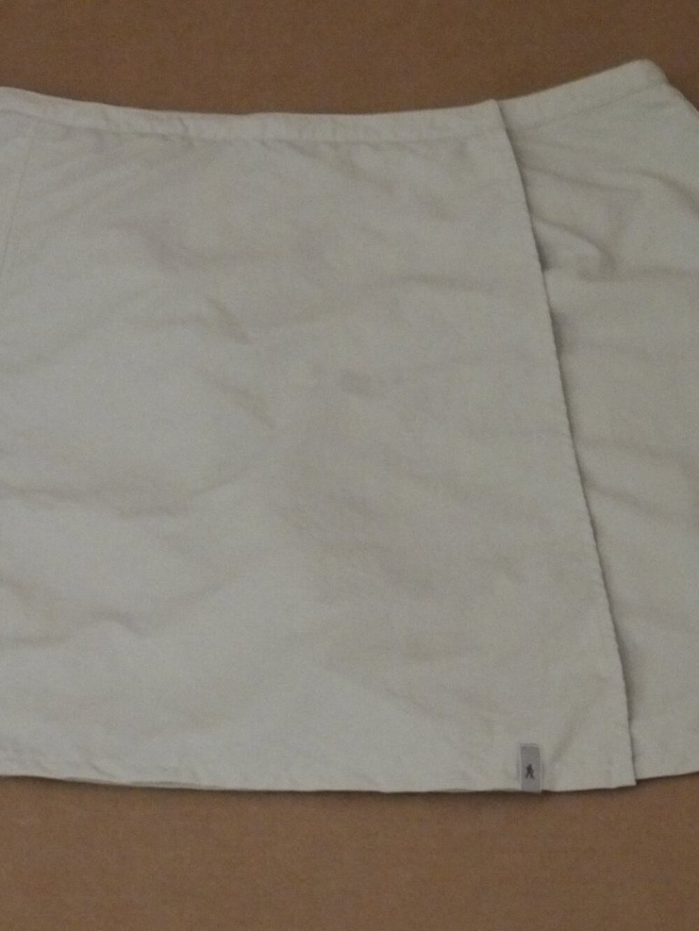 Royal Robbins Skort Womens 14 Nylon Beige Zipper Pockets Outdoor Short